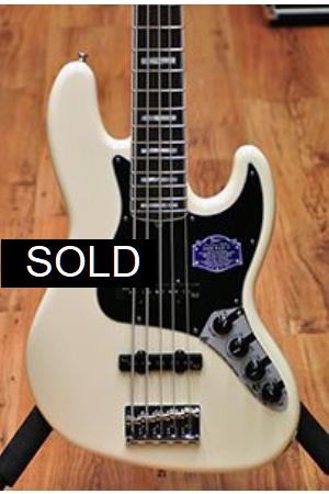 Fender American Deluxe Jazz Bass V Olympic White RW